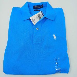 Polo by Ralph Lauren Girls Skinny Polo Tappered Short Sleeve Shirt